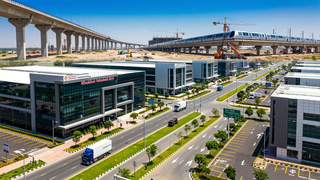 CLU Based Industrial Land in Ghaziabad: Unlocking Opportunities with Upcoming Government Infrastructure Plans