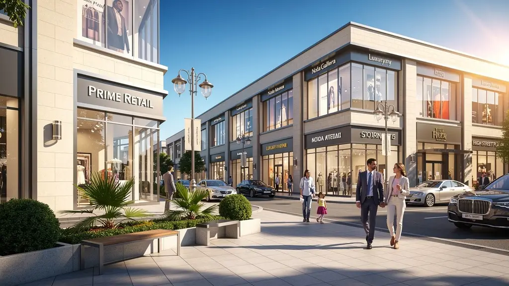High-Street Retail Shops in Noida for Sale
