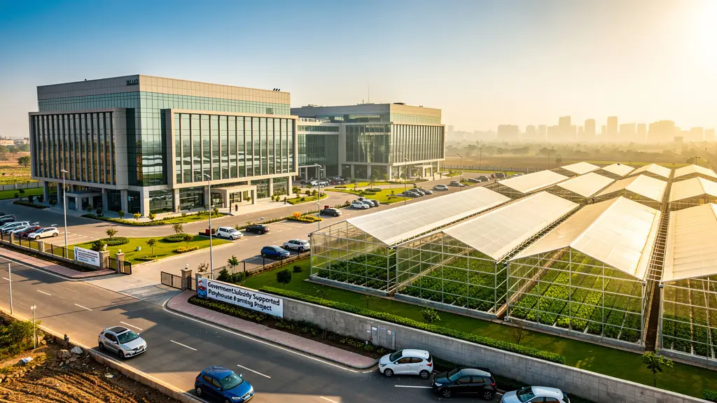 Setting Up a Polyhouse Farming Setup with Government Subsidy in Delhi NCR