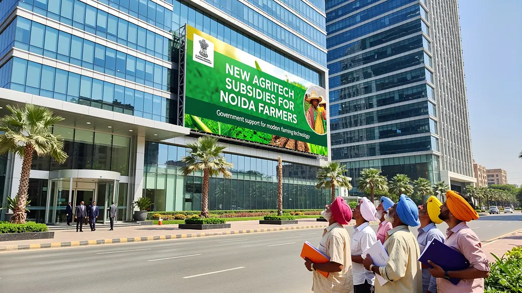 Recent Government Announcements on Agritech Subsidies for Farmers in Noida