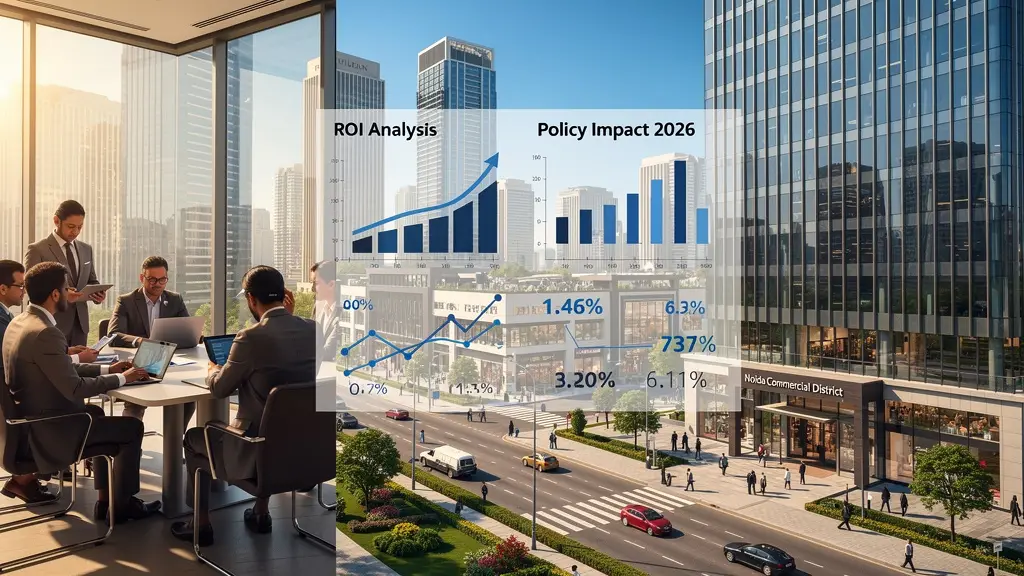 ROI Analysis of Commercial Real Estate Investment in Noida